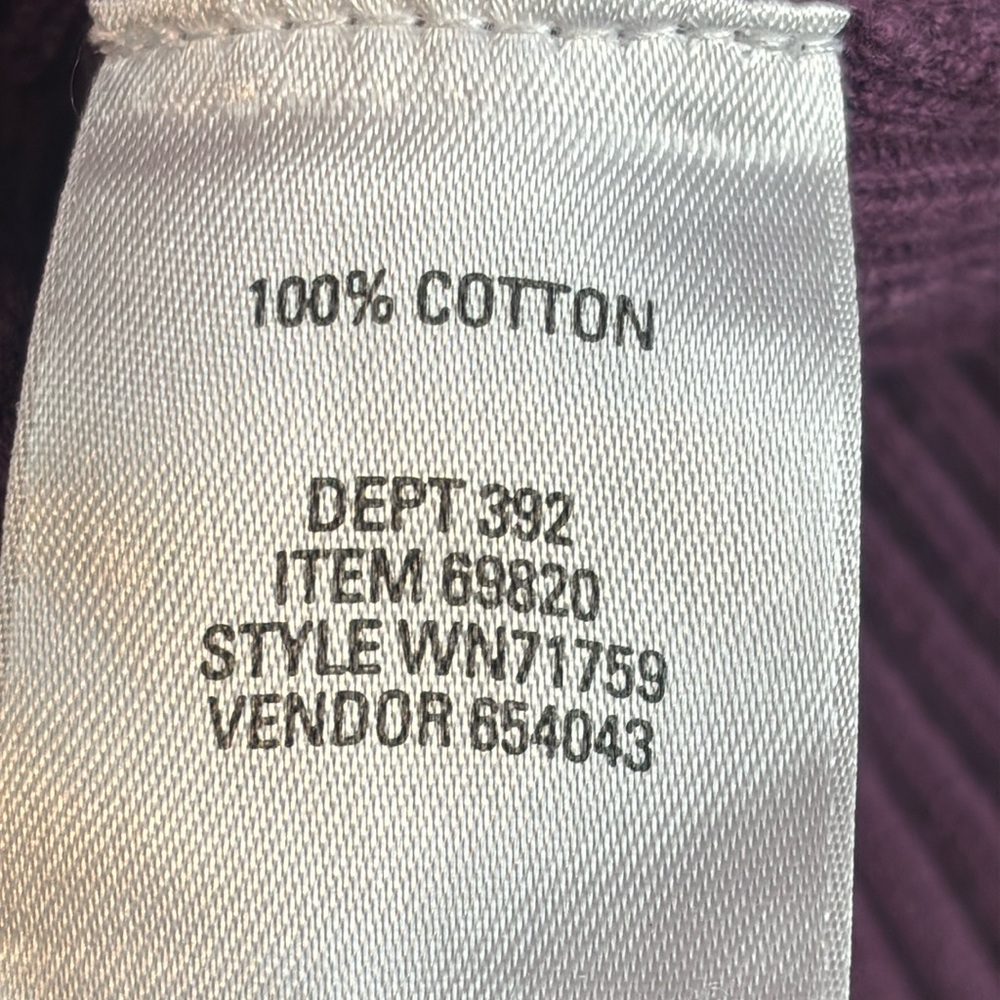 Nordstrom Sweater Womans Large Purple - Picture 7 of 7